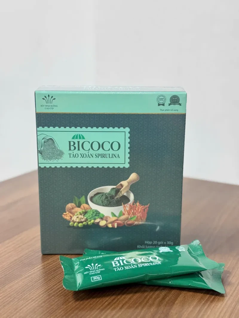 BICOCO Tảo Xoắn - Bữa ăn dinh dưỡng cao cấp
