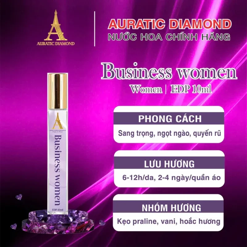 Business Women – Nước Hoa Nữ Thanh Lịch, Thành Đạt & Cuốn Hút