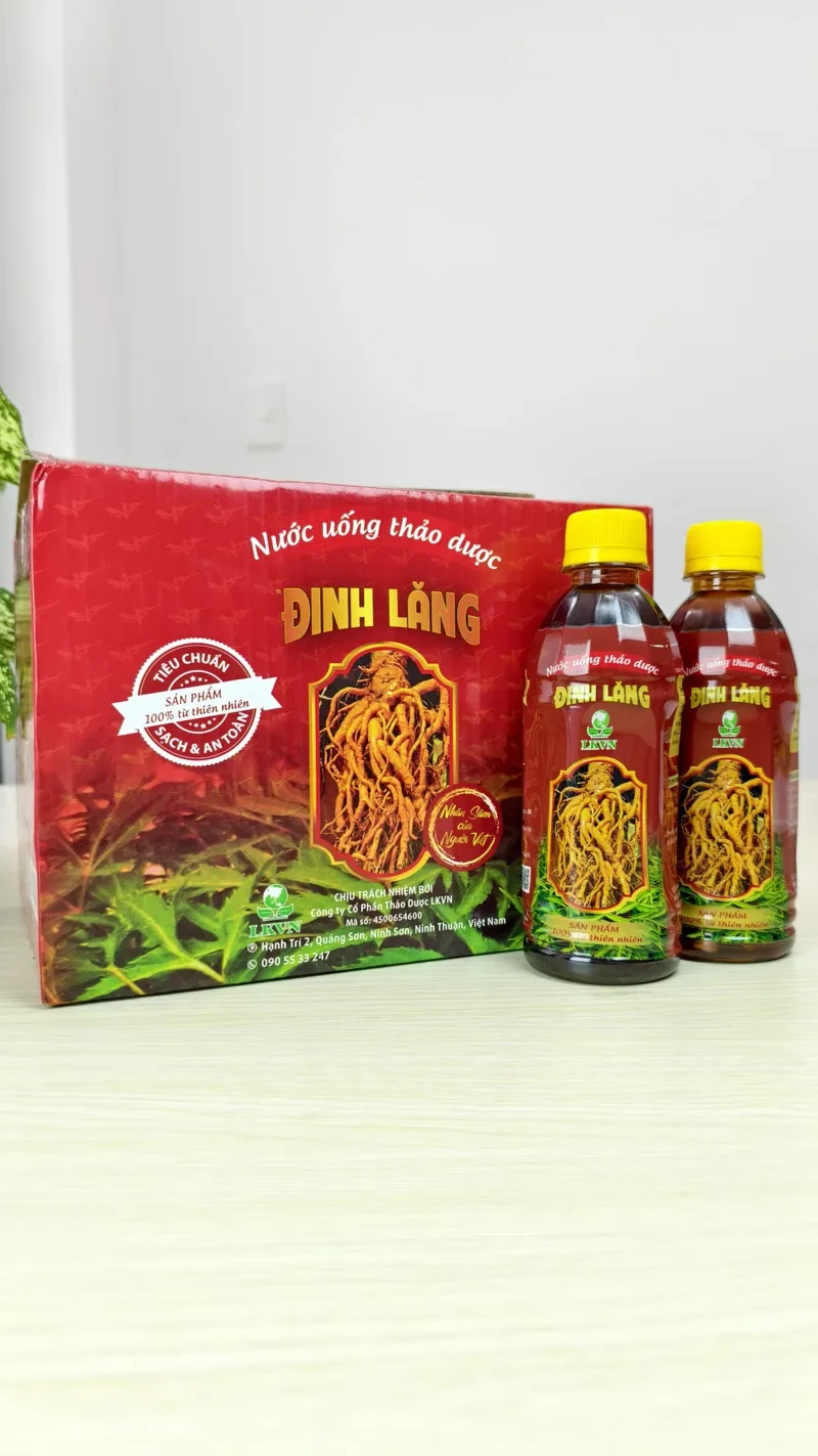 Nước Sâm Thảo Dược Đinh Lăng – Chai 350ML