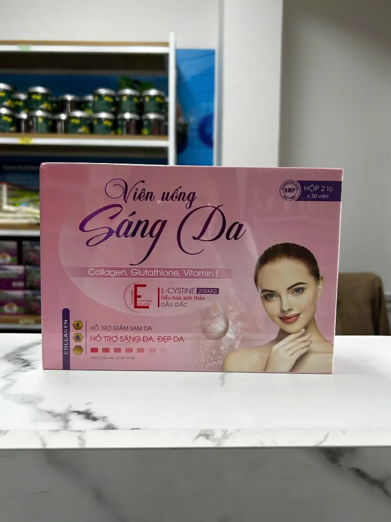 Viên uống sáng da