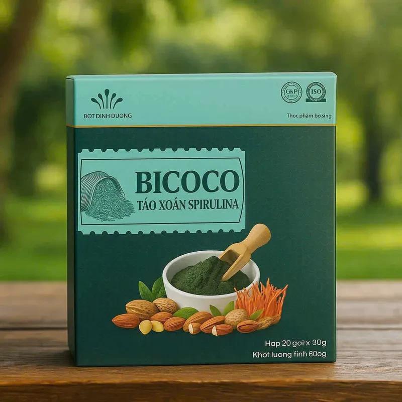 BICOCO Tảo Xoắn - Bữa ăn dinh dưỡng cao cấp