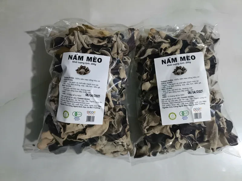 NẤM MỘC NHĨ ( GÓI 200G )
