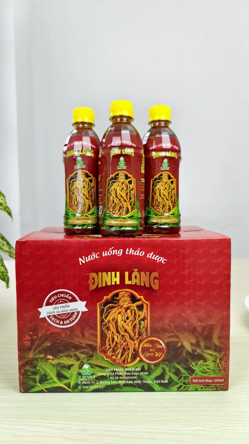 Nước Sâm Thảo Dược Đinh Lăng – Chai 350ML