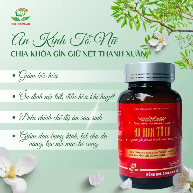 An Kinh Tố Nữ – Gìn giữ nét thanh xuân – Hồng Hoa Organic