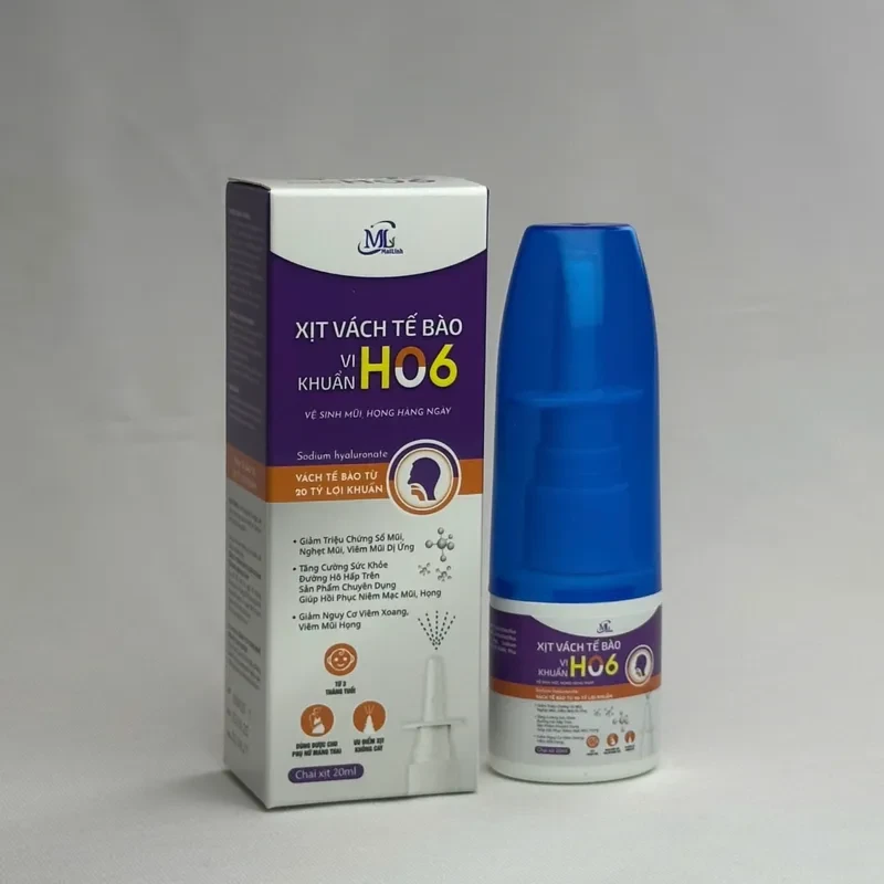 Xịt vách tế bào vi khuẩn H06