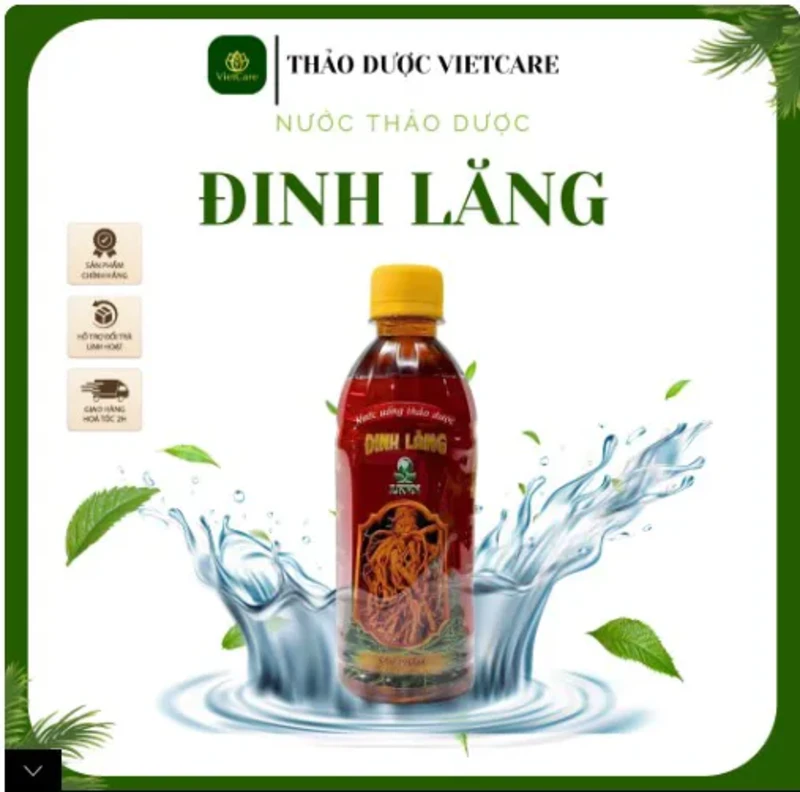 Nước Sâm Thảo Dược Đinh Lăng – Chai 350ML