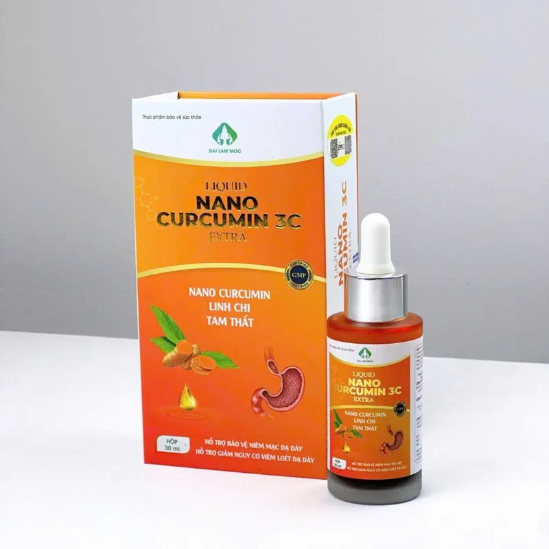 NANO CURCUMIN 3C EXTRA BẢO VỆ DẠ DÀY HỖ TRỢ TIÊU HOÁ