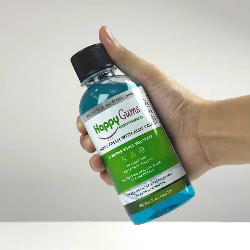 Nước súc miệng Happy Gums nhập khẩu Mỹ -250ml