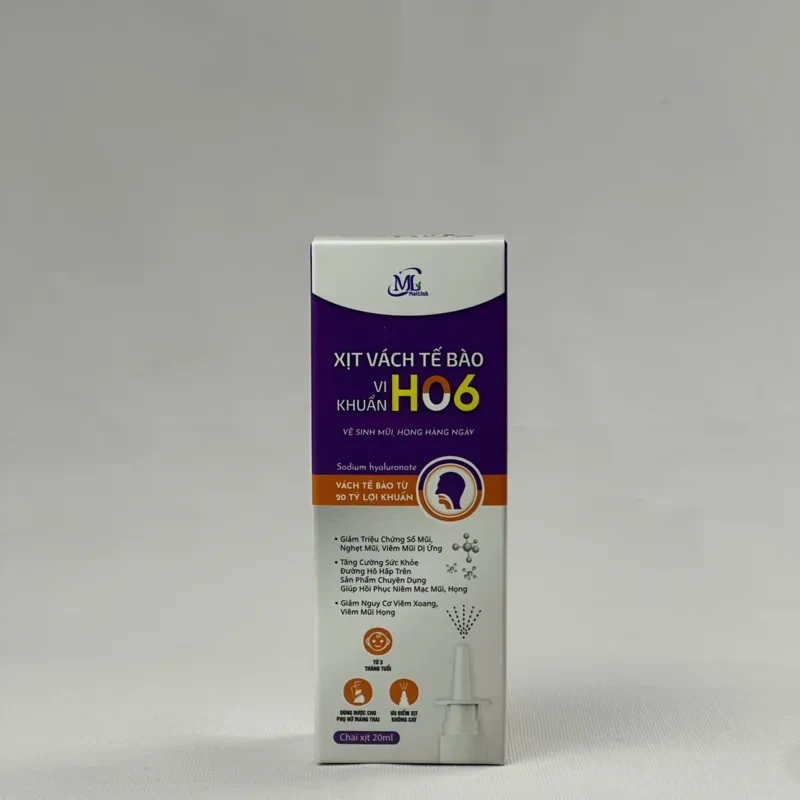 Xịt vách tế bào vi khuẩn H06