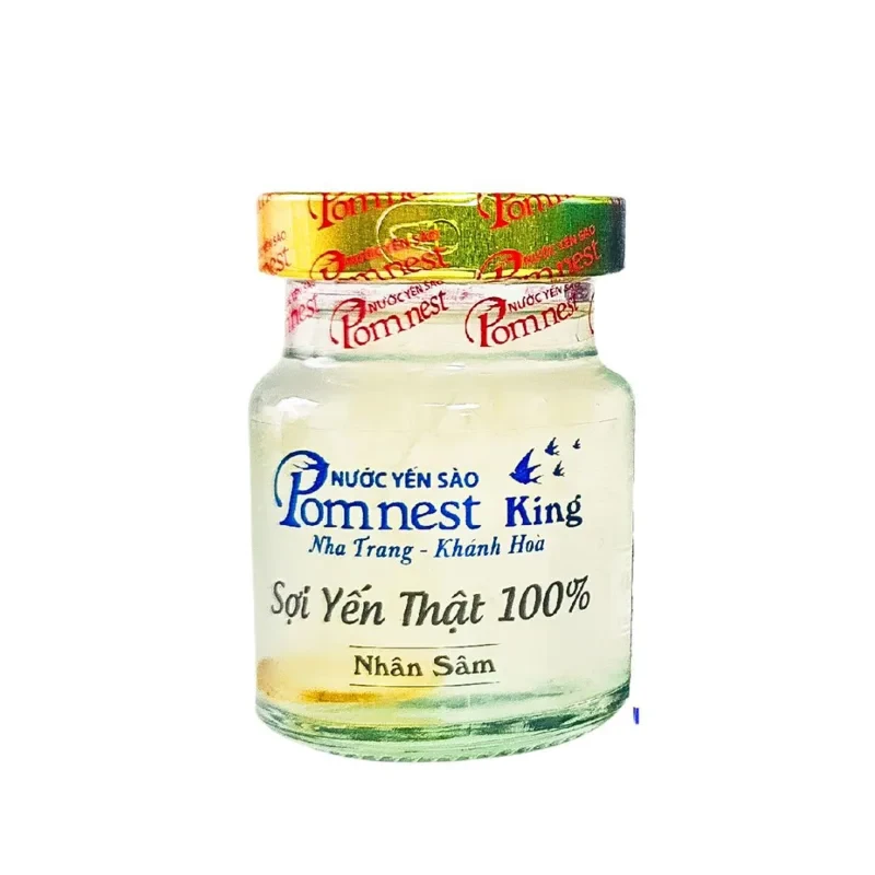 Nước Yến Sào Pomnest King Nhân Sâm - Lốc 6 hũ