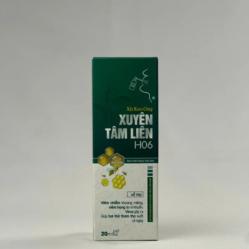 Xịt keo ong xuyên tâm liên H06