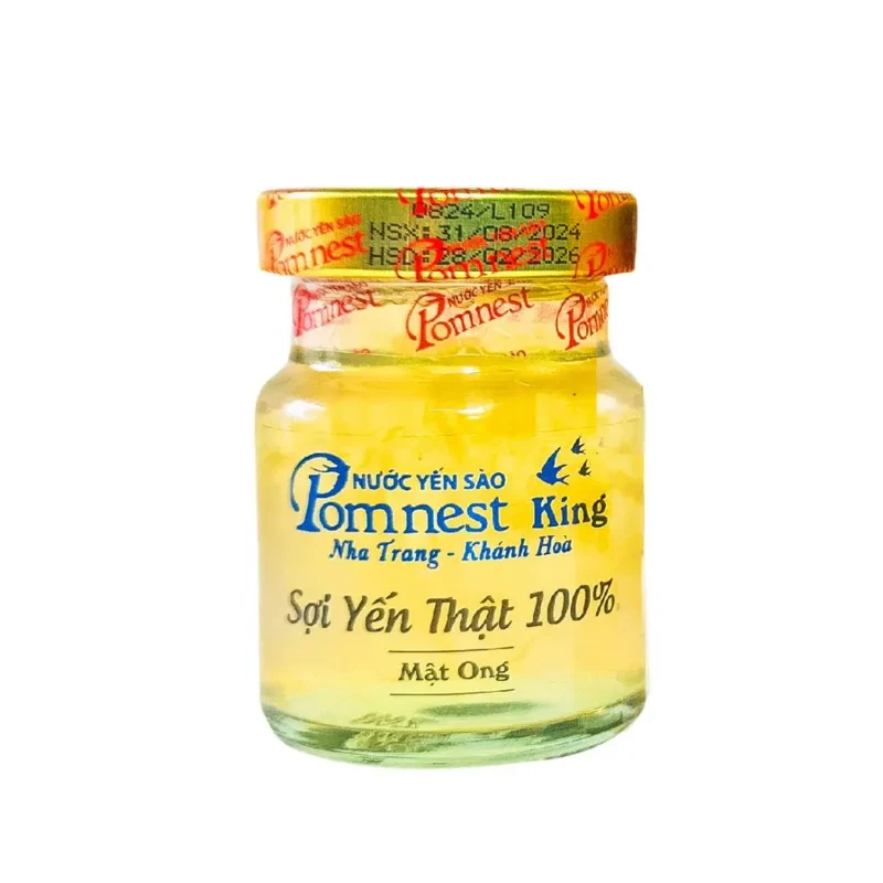 Nước Yến Sào Pomnest King Mật Ong - Lốc 6 hũ