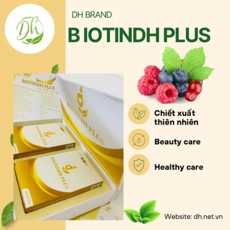 Biotindh Plus(Thải độc máu) - Hộp 20 gói